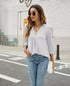 womens-blouses-v-neck-mid-sleeve-casual-loose-blouse