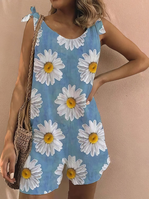 floral-print-sleeveless-belted-casual-jumpsuit