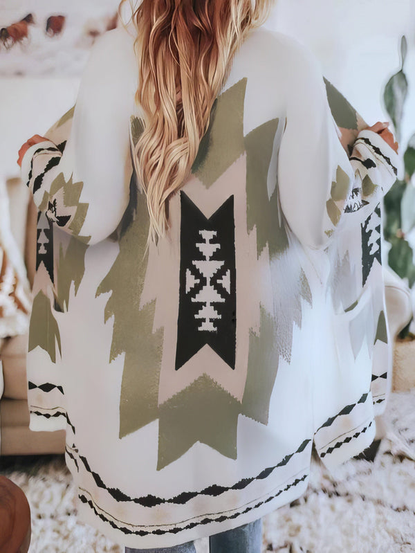 southwest-print-longline-cardigan