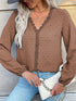 womens-blouses-commuter-long-sleeve-lace-splice-blouse