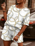 two-piece-printed-round-neck-short-sleeve-t-shirt-shorts