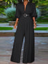 womens-sets-single-breasted-balloon-sleeve-shirt-wide-leg-pants-two-piece-set