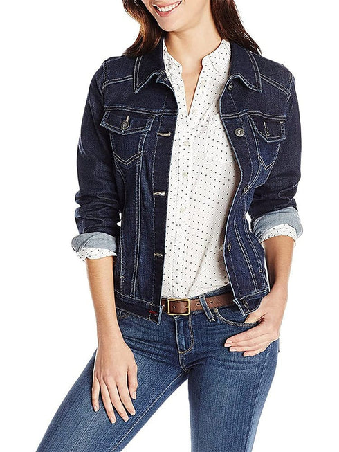 womens-jackets-solid-flapped-pocket-single-breasted-denim-jacket