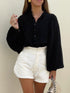 womens-blouses-cotton-linen-button-balloon-sleeve-blouse