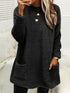 womens-dresses-plush-crew-neck-pocket-long-sleeve-t-shirt-dress
