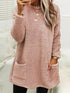 womens-dresses-plush-crew-neck-pocket-long-sleeve-t-shirt-dress