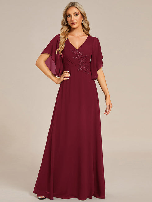 maxi-long-chiffon-floral-embroidery-wholesale-evening-dresses-with-short-sleeves-em02033-1