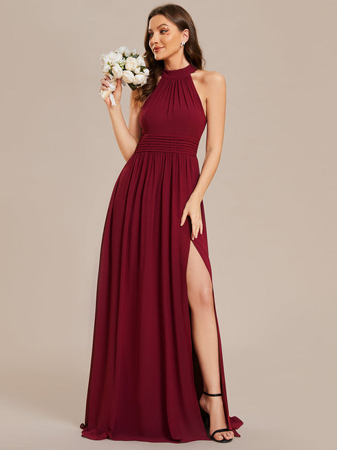 wholesale-chiffon-halter-neckline-sleeveless-evening-dresses-es02014