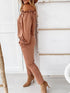 off-shoulder-long-sleeve-drawstring-frill-hem-jumpsuit