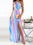 one-shoulder-hollow-high-slit-print-maxi-dress