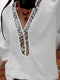 solid-stitching-v-neck-sequin-long-sleeved-t-shirt