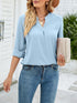 womens-blouses-solid-color-loose-chiffon-v-neck-long-sleeve-blouse