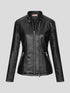 womens-jackets-temperament-slim-zipped-leather-jacket