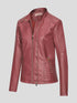 womens-jackets-temperament-slim-zipped-leather-jacket