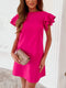 womens-dresses-round-neck-open-back-ruffle-sleeve-dress