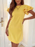 womens-dresses-round-neck-open-back-ruffle-sleeve-dress
