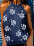 flower-print-sleeveless-round-neck-tank-top