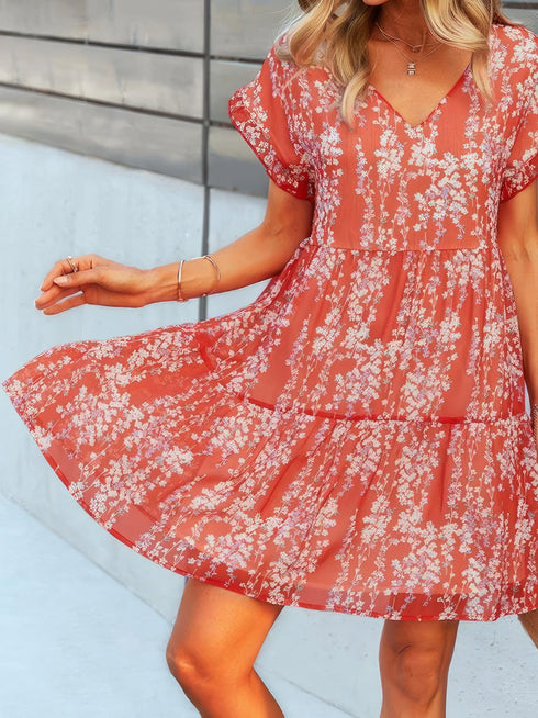 printed-flowy-v-neck-short-sleeve-dress