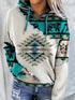 womens-hoodies-polygon-print-long-sleeve-pocket-hoodie
