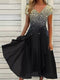 womens-dresses-sparkling-v-neck-irregular-chiffon-dress