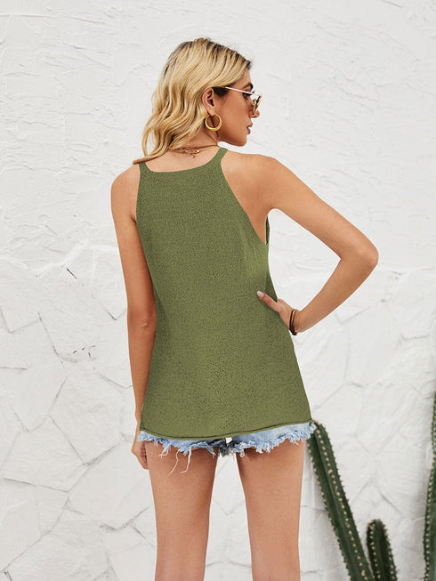 womens-tank-tops-loose-halter-neck-solid-color-knitted-tank-top
