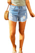 high-waist-plus-size-ripped-denim-shorts