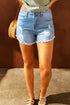 high-waist-plus-size-ripped-denim-shorts