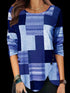 womens-t-shirts-plaid-loose-round-neck-long-sleeve-t-shirt