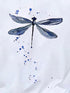 women-dragonfly-printed-v-neck-long-sleeve-t-shirts