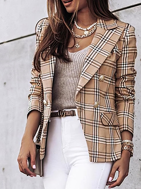 womens-blazers-double-breasted-plaid-printed-long-sleeve-blazer