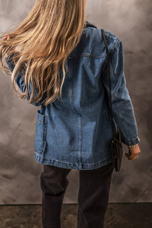 vintage-ripped-raw-hem-flap-pockets-long-sleeve-denim-jacket