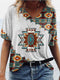 retro-geometric-print-v-neck-short-sleeved-top