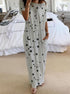star-and-moon-print-short-sleeve-maxi-dress