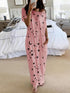 star-and-moon-print-short-sleeve-maxi-dress