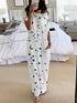 star-and-moon-print-short-sleeve-maxi-dress