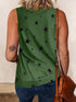 star-print-sleeveless-pullover-racer-top