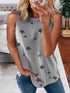 star-print-sleeveless-pullover-racer-top