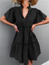 womens-dresses-pleated-belted-v-neck-short-sleeve-dress