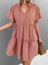 womens-dresses-pleated-belted-v-neck-short-sleeve-dress