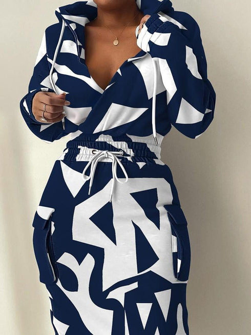 womens-dresses-printed-elastic-waist-pocket-long-sleeve-dress