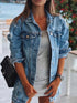 womens-jackets-long-sleeve-lapel-pocket-ripped-denim-jacket