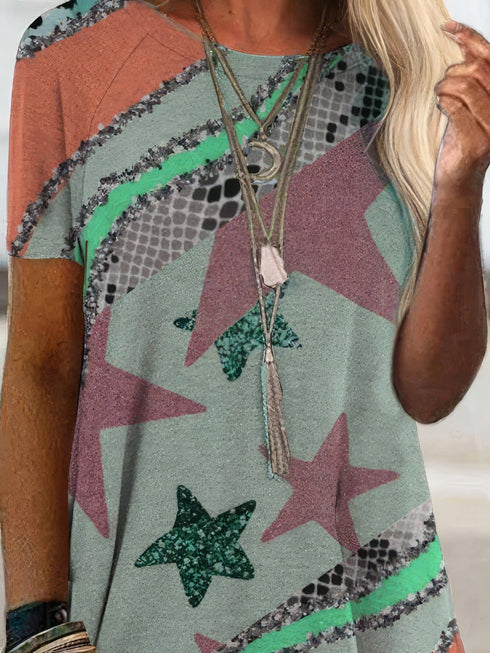 fashion-short-sleeve-printed-round-neck-t-shirt