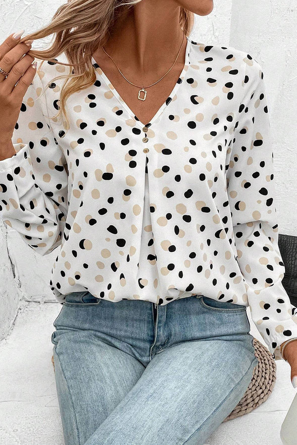 womens-blouses-collar-drop-shoulder-heart-print-blouse