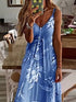 holiday-dress-with-sling-print-maxi-dress