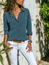 womens-blouses-lapel-button-pocket-long-sleeve-blouse