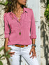 womens-blouses-lapel-button-pocket-long-sleeve-blouse