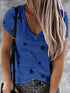 v-neck-star-print-short-sleeved-t-shirt