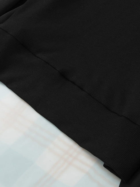 women-s-blouses-loose-elegant-round-neck-mid-sleeved-chiffon-blouse