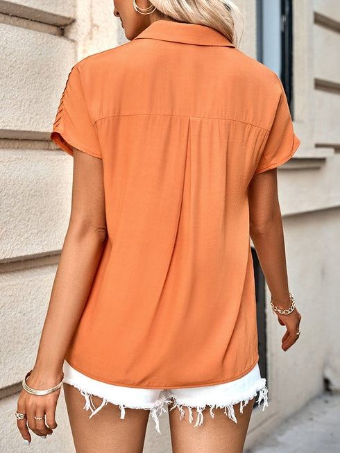 womens-blouses-fashion-casual-solid-collar-loose-short-sleeve-blouse