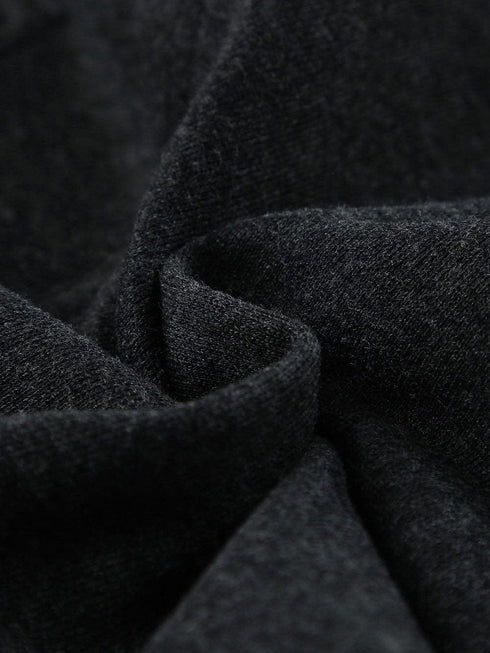 Vintage Gray Washed Drawstring Short Dungarees